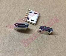 50PCS/Lot Micro USB Female Jack/Socket Connector DIP 180 Degree 5PIN PCB Plate 2024 - buy cheap