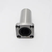 2pcs LMK12LUU 12mm bearing square flange long linear ball bearing for 12mm linear guide rail rod round shaft cnc bearing 2024 - buy cheap