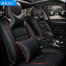 New Luxury PU Leather Auto Universal Car Seat Covers Automotive Seat Covers for Infiniti Q50 FX EX QX80 QX 70L QX70 QX60 QX50 ES 2024 - buy cheap