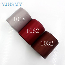 YJHSMY 178141 , 50mm Solid Color Grosgrain Ribbon 10 yards , DIY handmade clothing accessories , Jewelry & Accessories 2024 - buy cheap
