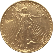 1931 $20 ST Gaudens МОНЕТА КОПИЯ БЕСПЛАТНАЯ ДОСТАВКА 2024 - купить недорого