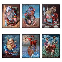 Diamond Painting Full Square/Round Drill Diamond Mosaic Elder Dwarf Diamond Embroidery Picture of Rhinestones Home Decoration 2024 - buy cheap