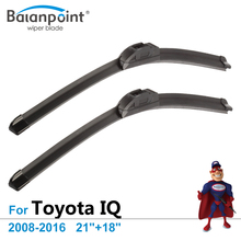 Wiper Blades for Toyota IQ 2008-2016 21"+18", set of 2, Car Accessory for Windshield 2024 - buy cheap