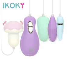 IKOKY Clitoris Stimulation Jumping Egg Silent Waterproof Vibrator Adult Games Sex Toys For Women 30 Speed Female Masturbation 2024 - buy cheap