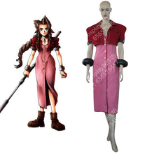 2016 Final Fantasy VII Aerith Gainsborough Cosplay vestido 2024 - compra barato