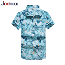 Luxury2019 Men Shirt Summer Style Palm Tree Print Beach Hawaiian Shirt Men Casual Short Sleeve Hawaii Shirt camisa masculina 5XL 2024 - buy cheap