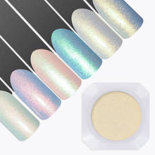 New Mirror Nail Powder 3 Colors Pearl Shimmer Shining Nail Glitter Nail Dust Powder Mermaid Manicure Nail Art Dip Glitter 2g/Box 2024 - buy cheap