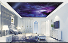 Custom photo wallpaper, 3D universe for the living room bedroom KTV bar ceiling wall waterproof papel de parede 2024 - buy cheap