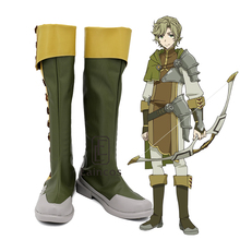 Anime The Rising of the Shield Hero Bow Hero Itsuki Kawasumi Cosplay Shoes High Boots Custom-made 2024 - buy cheap