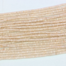 2*4mm cream white stone jades faceted chalcedony abacus rondelle shape wholesale elegant diy jewelry loose beads 15inch B566 2024 - buy cheap