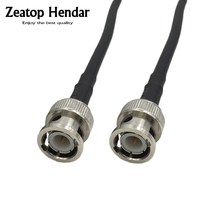10Pcs RG58 / LMR195 Cable BNC Male Jack to Male Plug M/M RF Crimp Coaxial Pigtail Wire Connector 15CM 20CM 30CM 50CM 1M 2M 3M 2024 - buy cheap