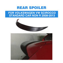Rear Roof Spoiler Window Wing for Volkswagen VW Scirocco Standard Bumper Non R 2008 - 2013 FRP Unpainted Black Primer 2024 - buy cheap