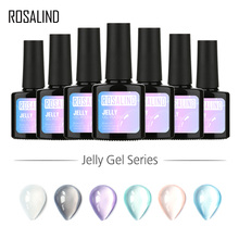 ROSALIND Gel 1S 10ml Opal Jelly Gel Nail Polish Soak Off Nail Art Nail Polish UV LED Semi Vernis Permanent gel lacquer 2024 - buy cheap