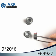 F699zz rolamento de flange, 9x20x6mm com rolamento de esferas flangeado (10 peças) f699 z zz f619/9zz 2024 - compre barato