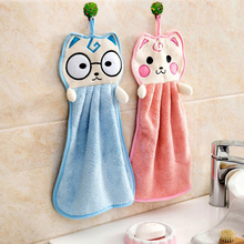 1PC Cute Animal New Candy Colors Soft Superfine Fiber Cartoon Animal Towel Can Be Hung Kitchen Bathroom Used 2024 - buy cheap