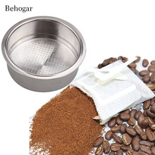 Behogar Double Layer Durable Stainless Steel Coffee Cup Filter Basket for Coffee Maker Breville Delonghi Krups Filter Accessory 2024 - buy cheap