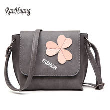 RanHuang New 2018 Women Vintage Handbags Women's Pu Leather Shoulder Bags Girls Mini Messenger Bags Flower Crossbody Bags A1165 2024 - buy cheap