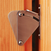 One Set Stainless Steel Lock for Sliding Barn Door Wood Latch Gate Doors Easy DIY LB88 2024 - buy cheap
