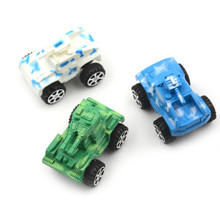 Детский Пластиковый пазл, игрушечный автомобиль, литые военные войны, мини-модель танка, классическая игрушка для детей, подарок 60x45x45 мм 2024 - купить недорого