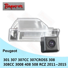 Cámara de visión trasera de coche HD para Peugeot, 301, 307, 307CC, 307CROSS, 308, 308CC, 3008, 408, 508, RCZ, cámara de aparcamiento de marcha atrás, 170 de ancho A 2024 - compra barato