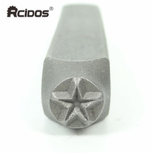 8mm Star symbols steel stamp letters Steel word punch stamp/Metal jewelry stamps 2024 - buy cheap