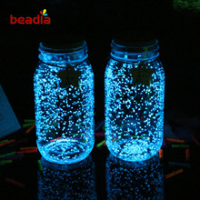 10g/bag Colorful Party DIY Fluorescent Super luminous Particles Glow Pigment Bright Glow Sand Glowing in the Dark Sand 2024 - buy cheap