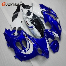 Полные комплекты обтекателей для GSX600F 2003 2004 2005 2006 Katana blue white GSX 600F 03 04 05 06, комплект панелей для мотоциклов H3 2024 - купить недорого