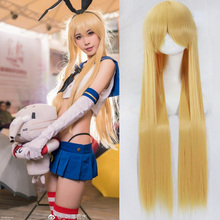 Shimakaze cosplay wig Kantai Collection costume play wigs Halloween costumes hair free shipping NEW +Wig Cap 2024 - buy cheap