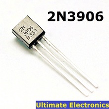 100pcs 2N3906 TO-92 PNP General Purpose Transistor 2024 - buy cheap