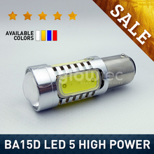 1pc BA15D 7.5W High Power T10 LED 5 COB 5 SMD 7.5W (5*1.5W) 5cob Super Car Signal Tail Turn LED Fog Light Bulbs Lamp GLOWTEC 2024 - buy cheap