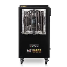 Ventilador eléctrico Industrial de 380V, calentador comercial de 15kw, Control remoto inteligente, soplador de aire caliente, calentador de aire de vapor 2024 - compra barato