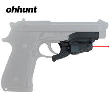 Ohhunt-mira laser vermelha de 5mw para caça, visão tática, ponto vermelho, para m92 beretta modelo 92 96 m9 gz200020 2024 - compre barato