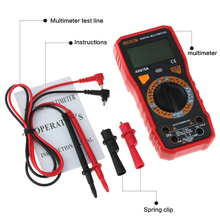 AN819A Digital Multimeter AC/DC Voltage Ammeter Capacitance Resistance Triode Tester Current Power Meter Test + Crocodile Clips 2024 - buy cheap