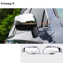 Car Styling ABS Stick Rear View Rearview Side Glass Mirror Cover Trim Frame 2pcs For Subaru XV 2012 2013 2014 2015 2024 - buy cheap