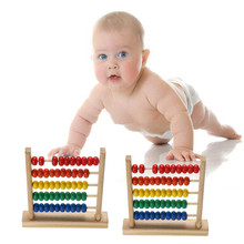 Mini Wooden Abacus Children Early Math Learning Toy Numbers Counting Calculating Beads Abacus Montessori Educational Toy New 2024 - buy cheap