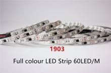 Tira de luces led RGB 1903 digital, 5050, 30, 60, 5m, 150, 5050, luz LED de color mágico de ensueño, DC12V igual que ws2811 2024 - compra barato