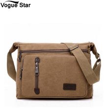 Мужская сумка через плечо Vinatge, модная повседневная сумка для путешествий, холщовая сумка-мессенджер, M55, 2019 2024 - купить недорого
