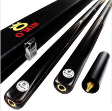 New Handmade 3/4 Split Jointed Snooker Cues Sticks 9.5-10mm Tip with 3/4 Cue Case Snooker Cue and Cue Case Set China 2024 - buy cheap