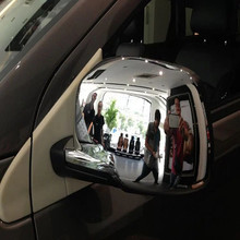 Capa de espelho retrovisor para autos, abs, cromado, decoração de automóveis, estilo para dodge path, jcuv 2016-2018 2024 - compre barato