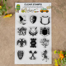 Animal Scrapbook DIY photo cards account rubber stamp clear stamp transparent stamp 11x16cm KW691032 2024 - buy cheap