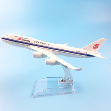 JASON TUTU 16cm Plane Model Airplane Model Air China Boeing 747-400 Aircraft Model 1:400 Diecast Metal Airplanes Plane Toy Gift 2024 - buy cheap