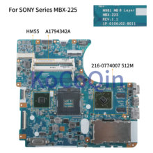 KoCoQin-placa base para ordenador portátil, accesorio para SONY VPCEC PCG-9111L MBX-225 A1794342A 1P-0106J02-8011 216-0774007 RAM 512M HM55 2024 - compra barato