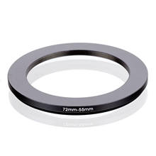 72mm-55mm 72-55 mm 72 to 55 72MM to 55MM Step DOWN Ring Filter Adapter 2024 - buy cheap
