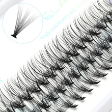 ICYCHEER Pro 8-12mm 0.07/0.10 C Curl Makeup Individual Lashes Thick Natural Individual Cluster Eyelashes Extension 2024 - buy cheap