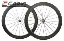 Velosa NSW 404 bike carbon wheelset, 58mm depth 25mm width clincher/tubular 700C road bike wheel,super light, custom sticker 2024 - buy cheap