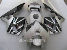 Injection molding free customize fairing kit for Honda CBR600RR 05 06 silver black fairings set CBR600RR 2005 2006 HN11 2024 - buy cheap