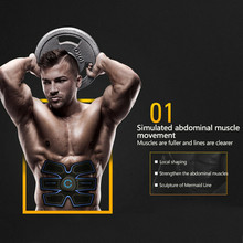 1PCS Smart Abdominal Muscles Intensive Training Sticker Household  Training Fitness Gear Muscle Abdominal Exerciser Fitness Tool 2024 - buy cheap