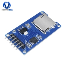 Tarjeta de almacenamiento Micro SD 5 uds., adaptador de tarjeta SD TF, módulo de expansión de escudo de memoria SPI para microcontrolador Arduino AVR 3,3 V 2024 - compra barato