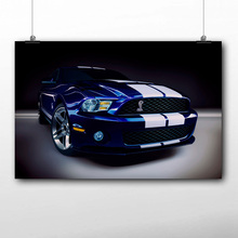 Canvas Poster Cars vehicles Mustang Cobra Emblem Muscle Car HD Prints Wall Art Painting for Living Room Decor 2024 - buy cheap