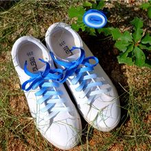 Плоские шнурки для обуви, парусиновые спортивные ботинки карамельных цветов, меняющие цвета, для вечеринок, кемпинга, 1 пара 2024 - купить недорого